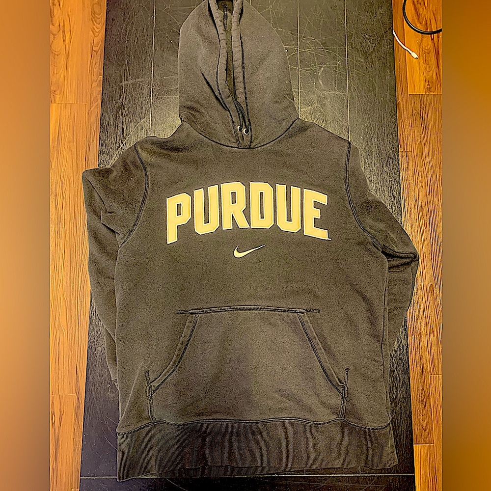 Nike Vintage Black Purdue Hoodie. Perfect Condition.